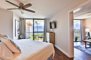 view from king bed