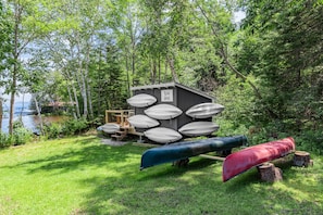 Kayaks & Canoes Included with Your Stay