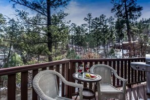 3 different decks give you different points of view for wildlife watching.
