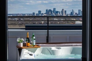 Soak in the sun from the rooftop patio.