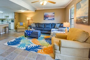 Living Room | Central Air Conditioning & Heating