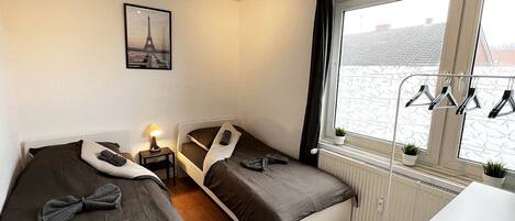 LE04 - Ferienwohnung mit Balkon in Lengerich, 80qm, 3 Zimmer, Max. 6 Personen