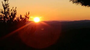 Amazing sunset views from the deck!