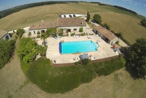 Le Roudier, 4 gites aerial