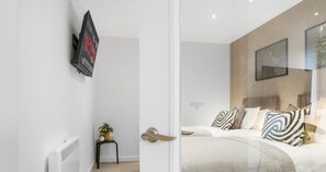 Bedroom with Smart TV