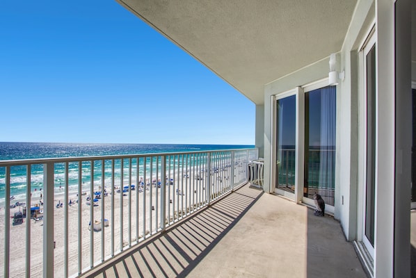 Take in the incredible views from your private Balcony