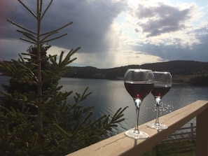 Vue depuis l’hébergement
