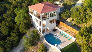 Aerial View - Walker Luxury Vacation Rentals