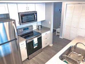 Updated appliances for all of your cooking desires.