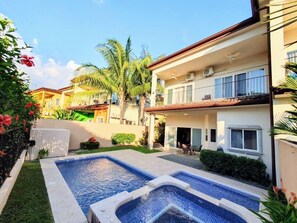 Enjoy our private pool!