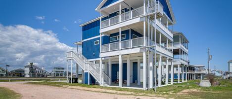 Galveston Vacation Rental | 4BR | 3.5BA | 2,040 Sq Ft | Stairs Required