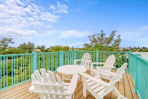 Private rooftop to see the Anna Maria Island sunsets in style.