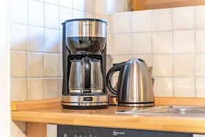 Kaffe och/eller kaffebryggare