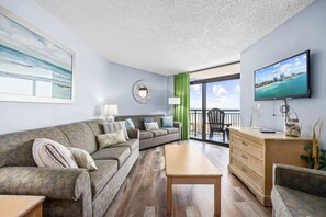 Let natural light fill your cozy oasis—perfect for lazy vacation mornings.

