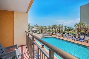 Perfect for people-watching or simply relaxing with a view.