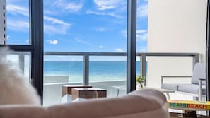 Private Balcony with Ocean View