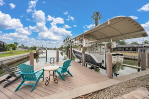 Nature, Outdoors, Scenery, Chair, Water