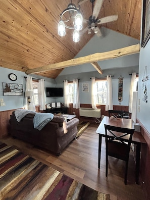 Living Room with 43" Smart Flat Screen TV and Cable TV Included