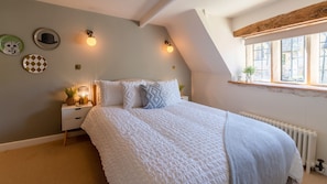 Bedroom One, Stone Cottage, Bolthole Retreats