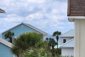 Peek-a-boo ocean views!