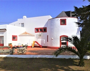 Windmill, House and Garden