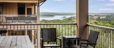 Hollows Hilltop Condo - a SkyRun West Austin Property - Enjoy spectacular views of the Texas hill country and Lake Travis from the balcony