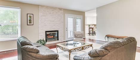Charlotte Vacation Rental | 3BR | 2.5BA | 1,700 Sq Ft | Stairs to Access