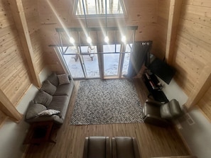 Living Room View from Upstairs
