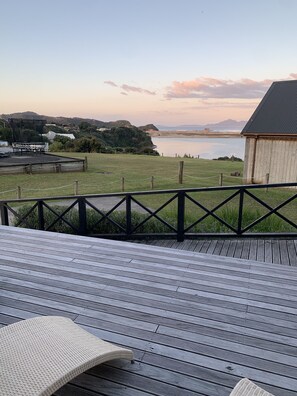 View from left hand side of deck.