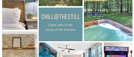 Enjoy our luxuriously renovated home in the heart of the Poconos