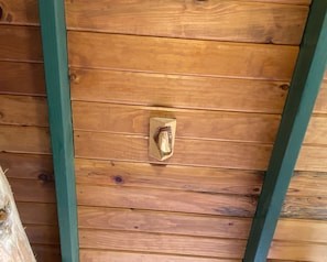 Charming details throughout the cabin