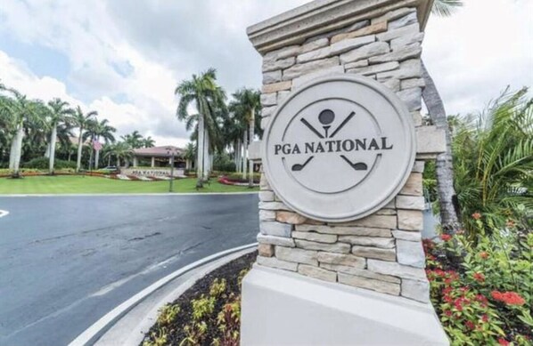 PGA National gated community, palm Beach Gardens.