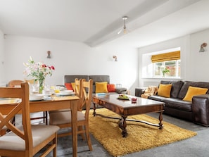 Open plan living space | Low Barn - Grange Farm Cottages, Sewerby, near Bridlington