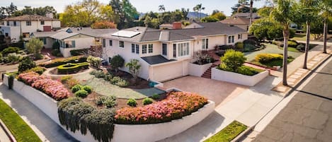 Sitting atop a Beautiful corner lot in Samarkand neighborhood