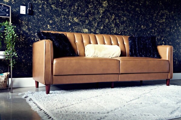 Pull out sofa for extra guests