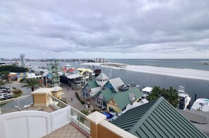 View looking up Destin Harbor to the east... Destin Pass is due South