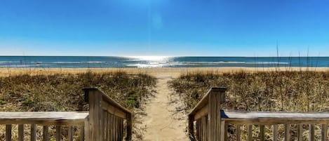 Beach walkway