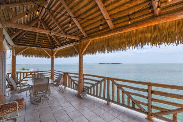 Tiki Deck with Ocean Views