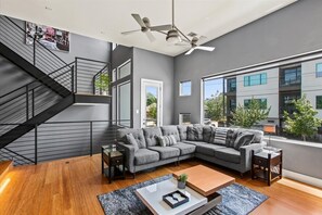 Bright retreat with modern decor and stunning views—perfect for relaxation!