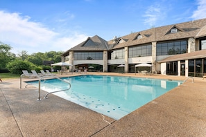 Pool at the Ledgestone Clubhouse.