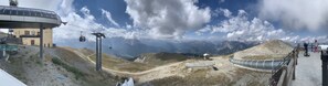 Vue depuis lâhĂ©bergement