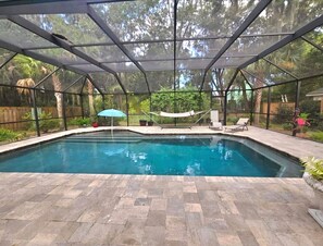 Enjoy a dip in the soothing atmosphere perfect for downtime and low key exercise