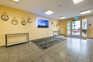 Interior entrance