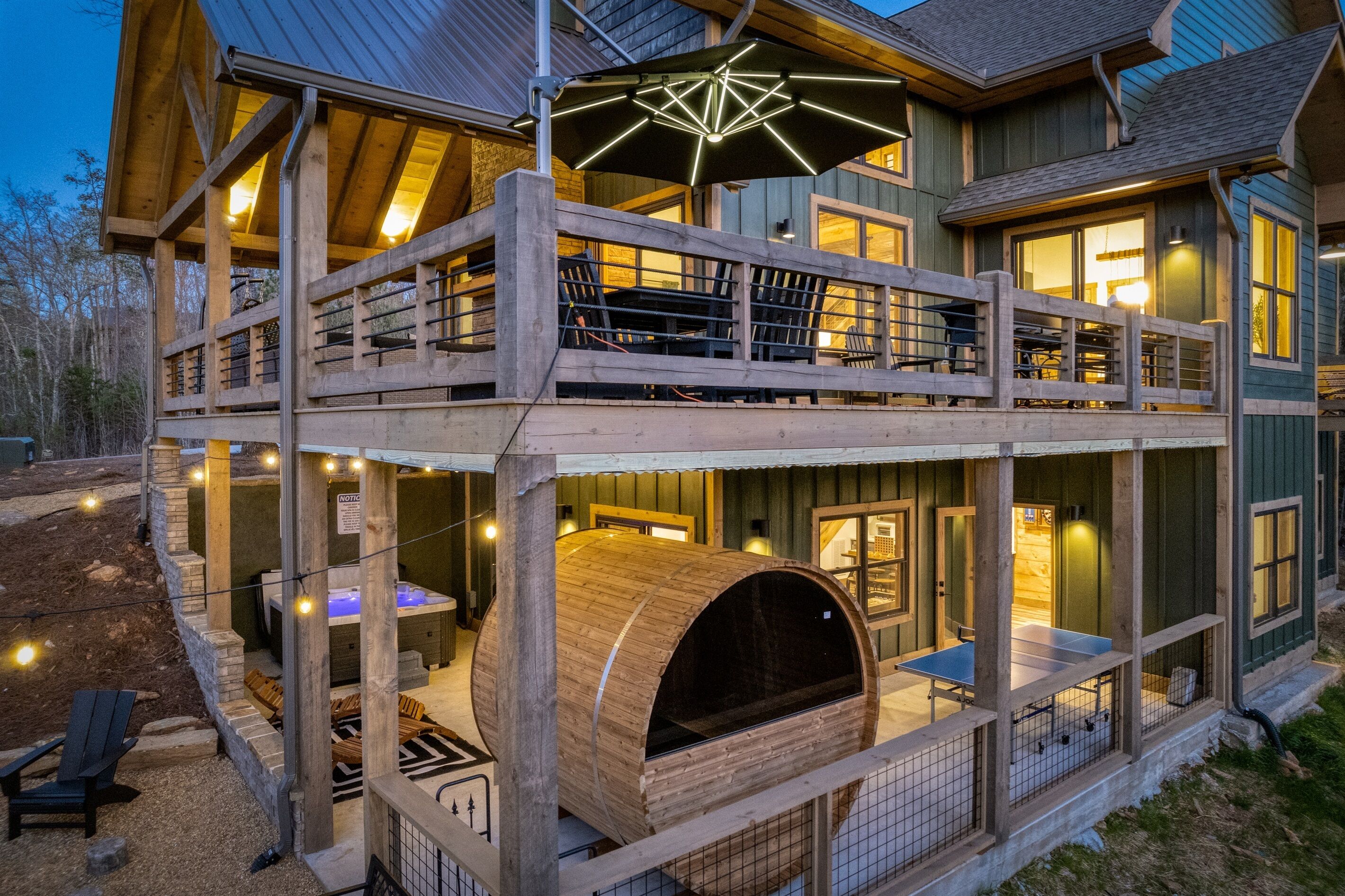 Stunning 6br modern welness retreat, Sauna&HotTub - Fannin