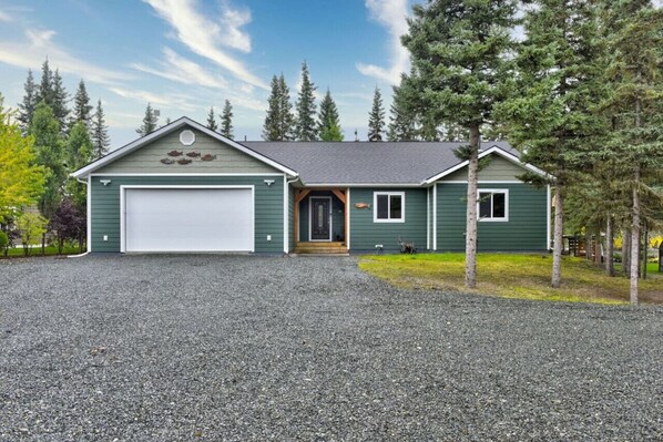 Exterior of main home.