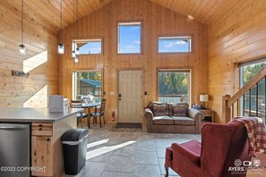 View facing front door area.