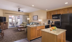 Unit may vary in layout, view, floor, and decor.
