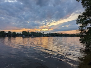 Enjoy the beautiful sunsets from the dock