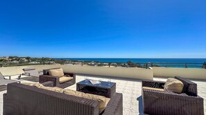 Terrace Sitting Area with Stunning Sea Views