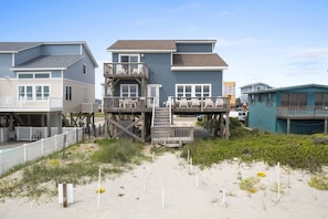 Ocean Side of House 